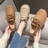 Retro Women's Spring Flat Niche Ugly Cute Big Head Loafers Casual Single Shoes Fashion Women Summer Shoes Breathable for Hot Weather