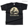 2025 Mens Cotton VelociTractor Graphic T Shirt Street Casual Style Tee for Men and Women Oversize Clothing Tops Short Sleeve Tee