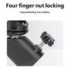 3Pcs Rotation Caster Wheel Set For Photography Light Stand Studio Photo Video Locking Caster Set With Brake