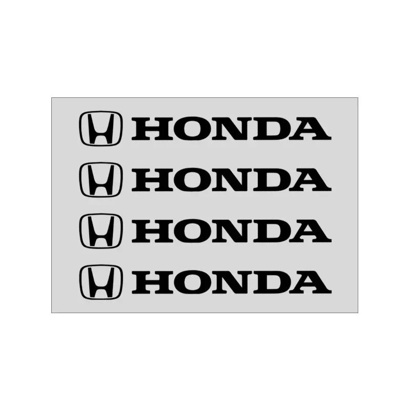 2025 Hot 4pc Car Styling Door Handle Stickers Tire Rear View Mirror Decals For Honda Civci CRV Accord Mugen Prelude FIT City CRZ