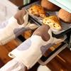 Heat Resistant Microwave Mitt Anti-scalding Kitchen Gloves BBQ Gloves Cat Paws Oven Mitts  Dish