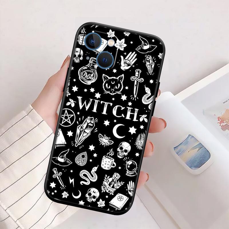 QE10 Divination Tarot Phone Case for OPPO A40 A60 A80 A15 A16 A16K A12 A17 A17K A54 A54S A53 A53S A55 A56 A57 A98 F23
