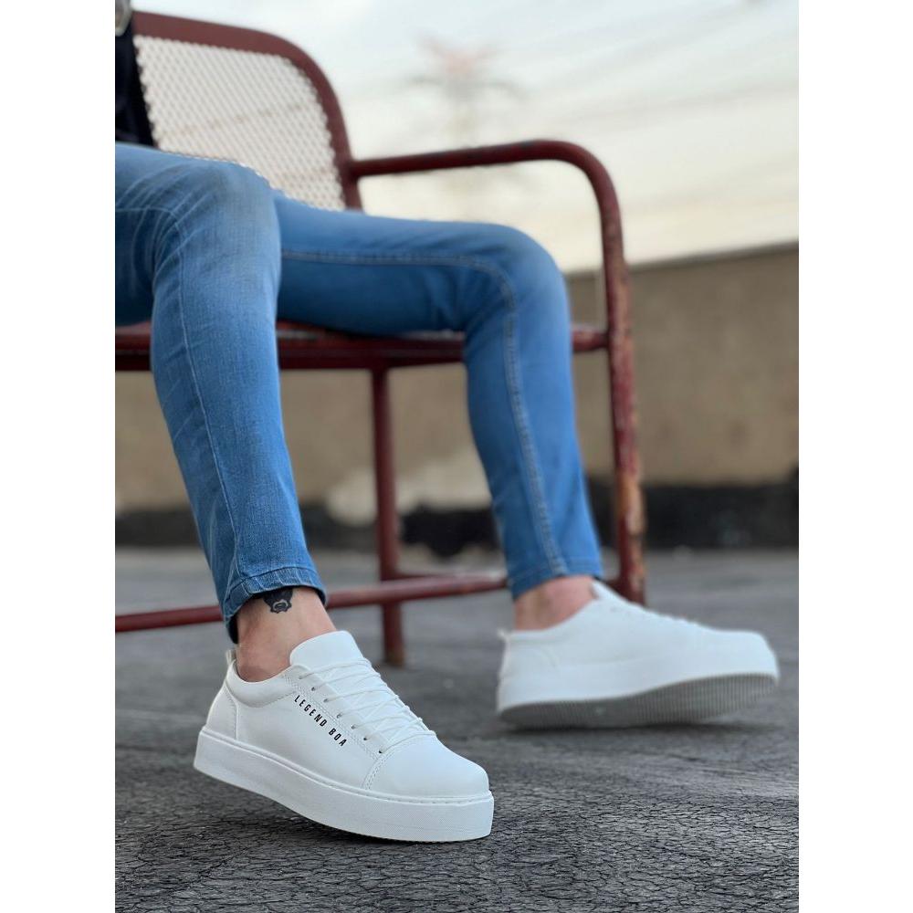 B104 Повседневная обувь для мужчин Спортивная модная мужская обувь на шнуровке Легкая и удобная подошва Сезонная обувь для мужчин