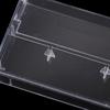 10Pcs Recording Blank Cassette Case Audio Storage Box Transparent Dustproof Box