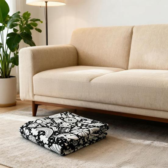 Одеяло-раскраска сделай сам, раскрась свое собственное одеяло, раскрашивание сделай сам с 24 маркерами, настраиваемое стирающееся пледовое одеяло для домашнего декора, вечеринки, арт-проект