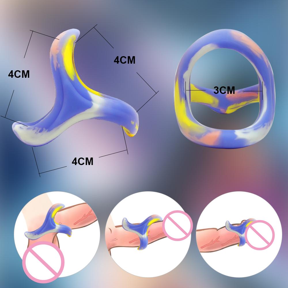 Кольцо для мужчин, кольцо для задержки эякуляции, секс-игрушки для пар, клетка верности, товары для взрослых, мужская мастурбация, секс-шоп