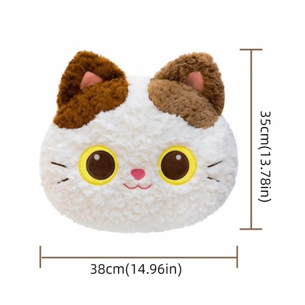 Home Decoration Stuffed Cat Pillow Bedroom Sofa Cat Throw Pillows Children's Pillow Toys