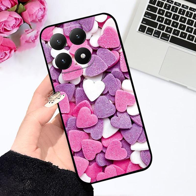 Чехол для Xiaomi 15T Модный чехол для телефона с масляной живописью Для чехлов Xiaomi 15T 15 T Мягкий ТПУ Силиконовый Полностью защитный Ударопрочный Capa