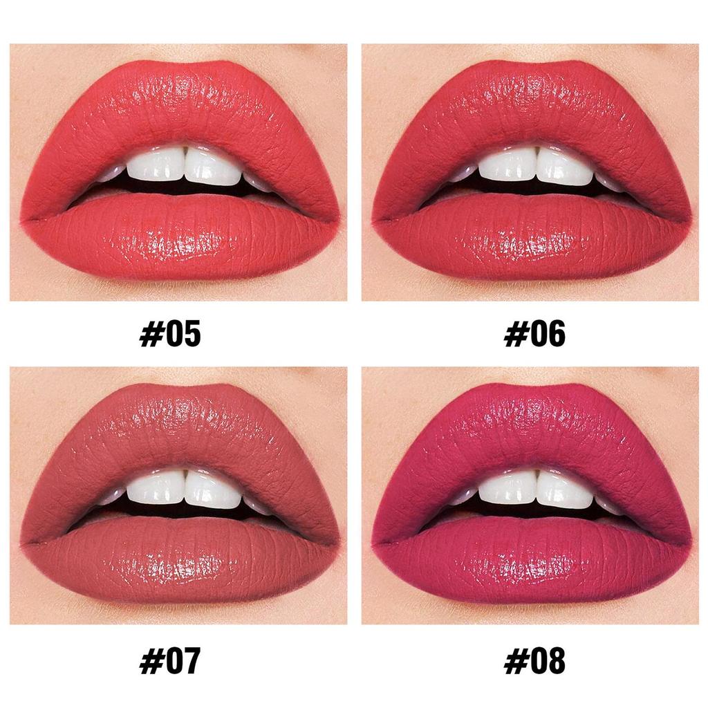 HANDAIYAN 8 цветов матовая водостойкая бархатная нюдовая помада сексуальные красные коричневые пигменты макияж длительный профессиональный