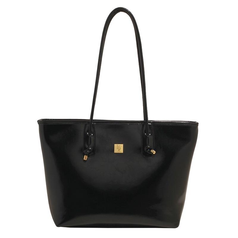 Модная и повседневная портативная сумка-тоут большой вместимости 2025 новая простая и универсальная сумка через плечо высококлассная женская сумка для поездок на работу