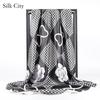 High-quality Luxurious Silk Scarves Headband Scarfs Neck Scarf For Women Chain Silk Scarf Women's Decorative Shawl