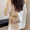 Pearl Embroidery Banquet Bag Shoulder Ladies Shell Bag Portable Hanfu Clutch Bag  Women