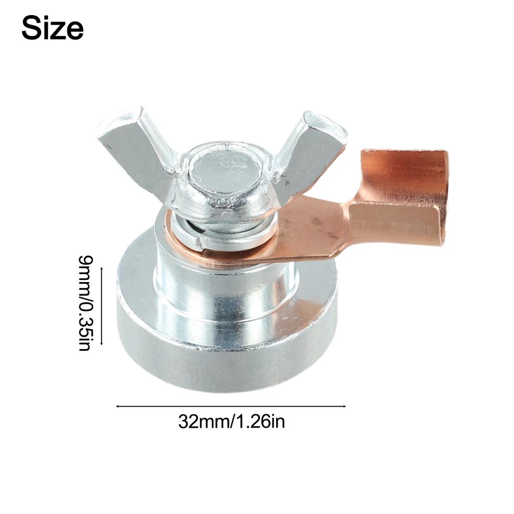 1/2 шт. Магнитный сварочный зажим заземления Магнитная сварочная опора Зажим заземления Инструмент Опора Для электрической сварки Заземление