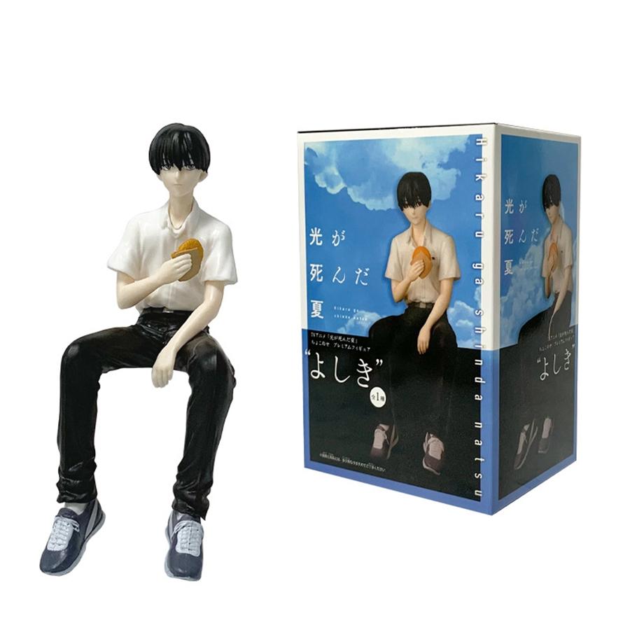 Hikaru 13.5cm/5.31in ga Shinda Natsu Anime Figure Indou Hikaru Action Figure Yoshiki Tsujinaka Figurine PVC Collection Model Toy