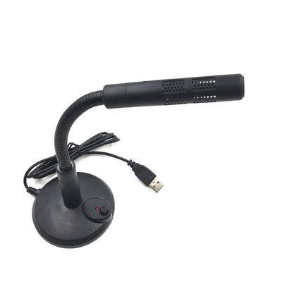 Портативный USB-микрофон для настольного компьютера, внешний USB-микрофон для ПК, компьютерный,