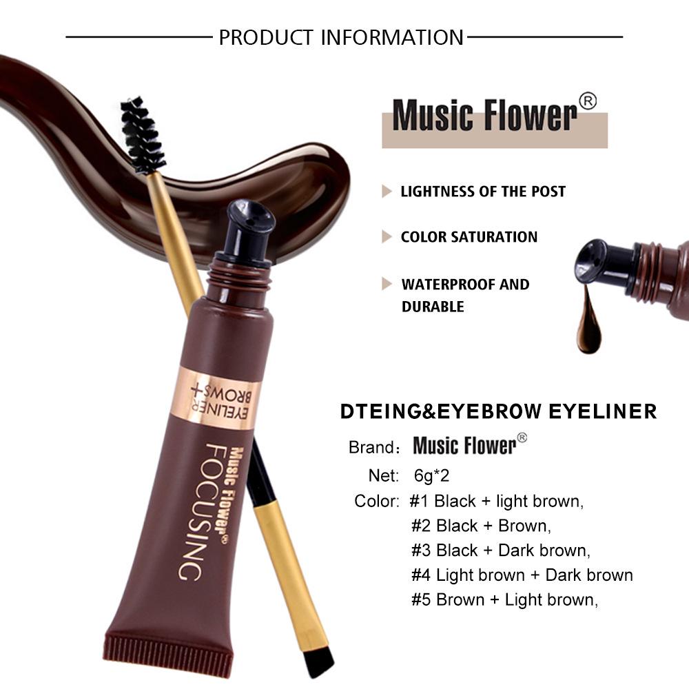 Косметический крем, жидкий водонепроницаемый длительный макияж, гель для бровей, подводка для глаз, усилитель бровей