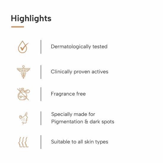 DERMATOUCH Bye Bye Pigmentation Serum | От пигментации, темных пятен, дефектов | Для всех типов кожи | Для мужчин и женщин | 18 мл