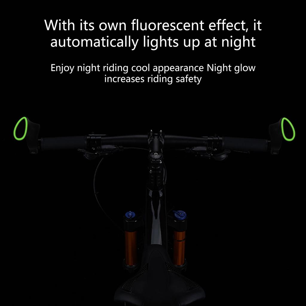 Раздвижные насадки на руль велосипеда с флуоресцентными лампами для улучшенного комфорта и контроля. Аксессуары для велоспорта
