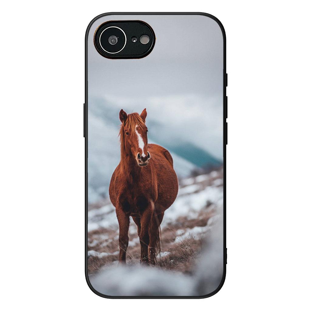 for Motorola Moto G54 G05 G24 G45 G55 G75 G85 G15 G57 G86 Power Edge 50 30 Ultra Fusion neo Pro Case Running Wild Horse Pets