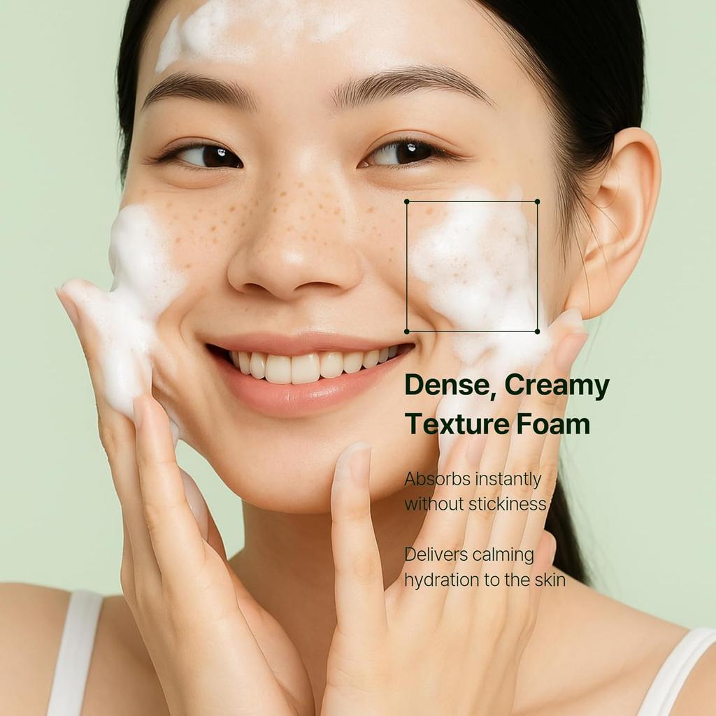 ORIEN Полынь Зеро Очищающая пенка для лица 5,07 жидких унций, 150 мл