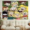 1pc The Loud House1 Tapestry, Living Room, Bedroom, Office, Party Decor, Ideal Festive Gift