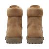 Timberland 6-дюймовые водонепроницаемые ботинки Бежевая замша Женские кроссовки Коричневые TB0A43F8EW1