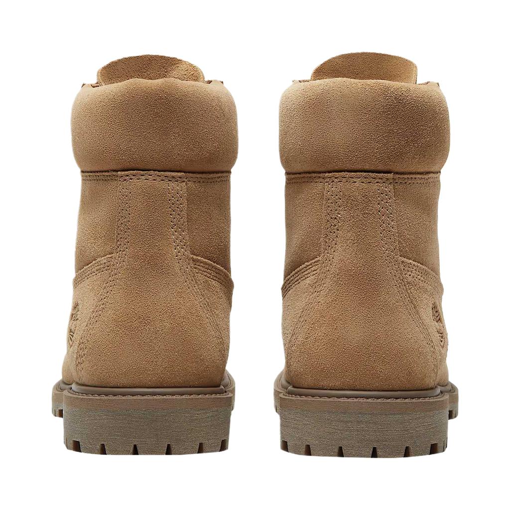 Timberland 6-дюймовые водонепроницаемые ботинки Бежевая замша Женские кроссовки Коричневые TB0A43F8EW1