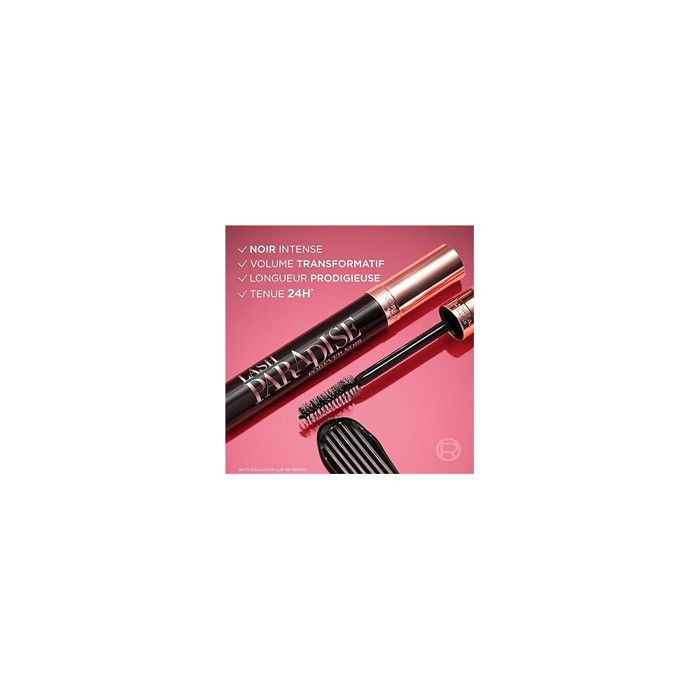 L'Oréal Paris - Тушь для ресниц Volume Noir Intense et Longueur Prodigieuse - Ультрамягкая щеточка - Для всех типов ресниц - Lash Paradise