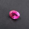 Красивый СЕРТИФИЦИРОВАННЫЙ 3,45 карата Овальной огранки Розовый Рубин Натуральный Свободный Драгоценный камень Размер кольца P-4750-Ra