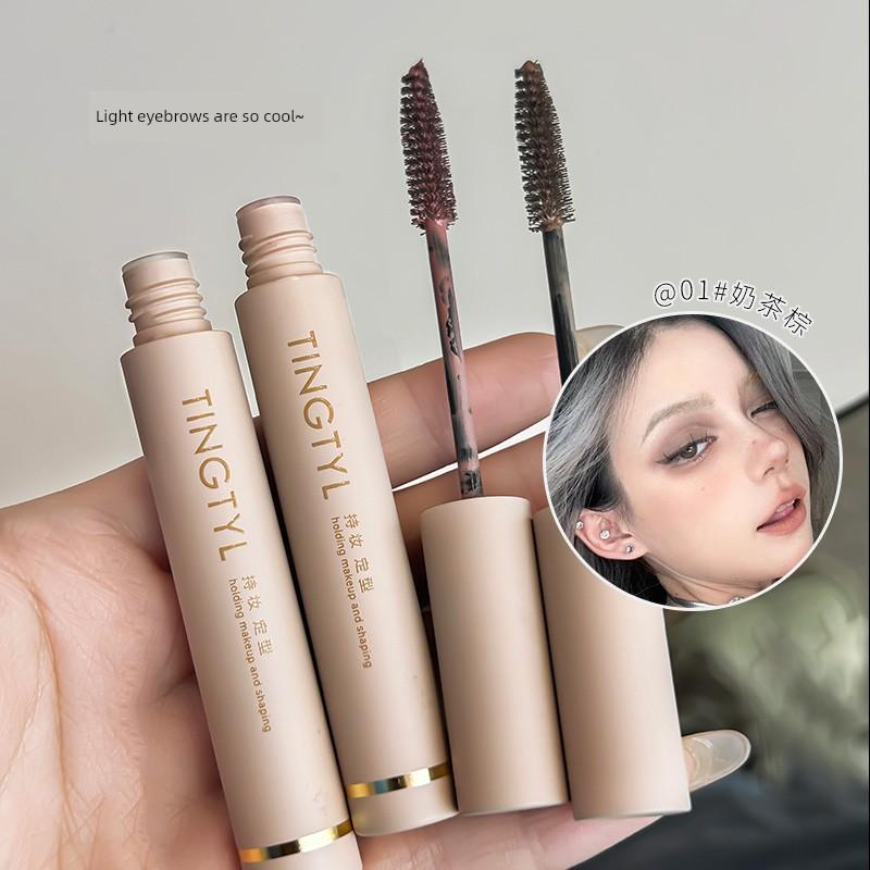 Cool Platinum Light Eyebrow Tint! Waterproof Eyebrow Dye for Women, Long-Lasting, Non-Fading, Pink and Brown Eyebrow Tint, Large Capacity