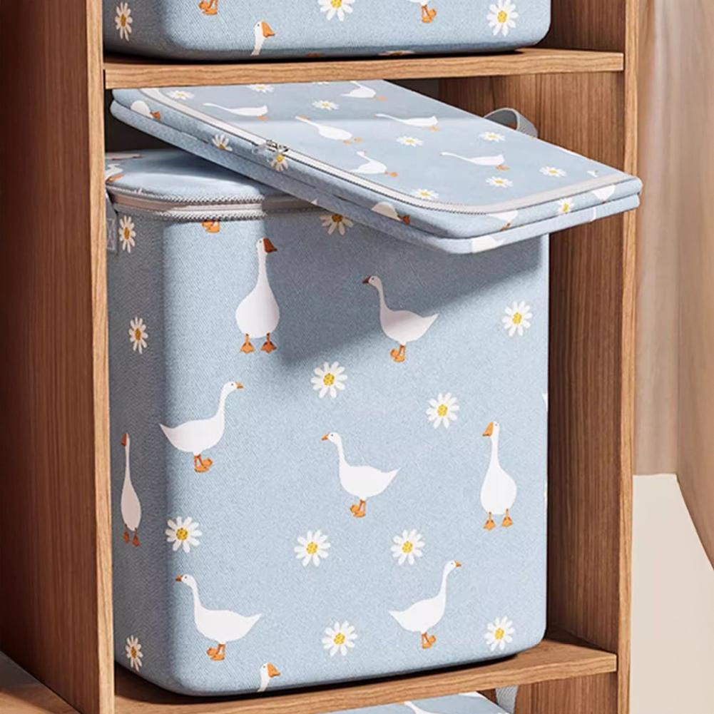 Складная сумка для хранения одежды большой вместимости, портативный органайзер для спальни, складная пылезащитная сумка на молнии для одеял для сезонного хранения при переезде