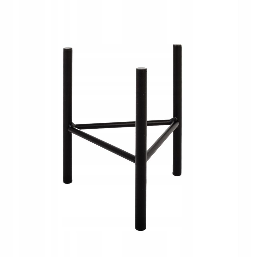FLOWER STAND Metal Flower Stand Black Loft Dijon MAX. POT 26cm