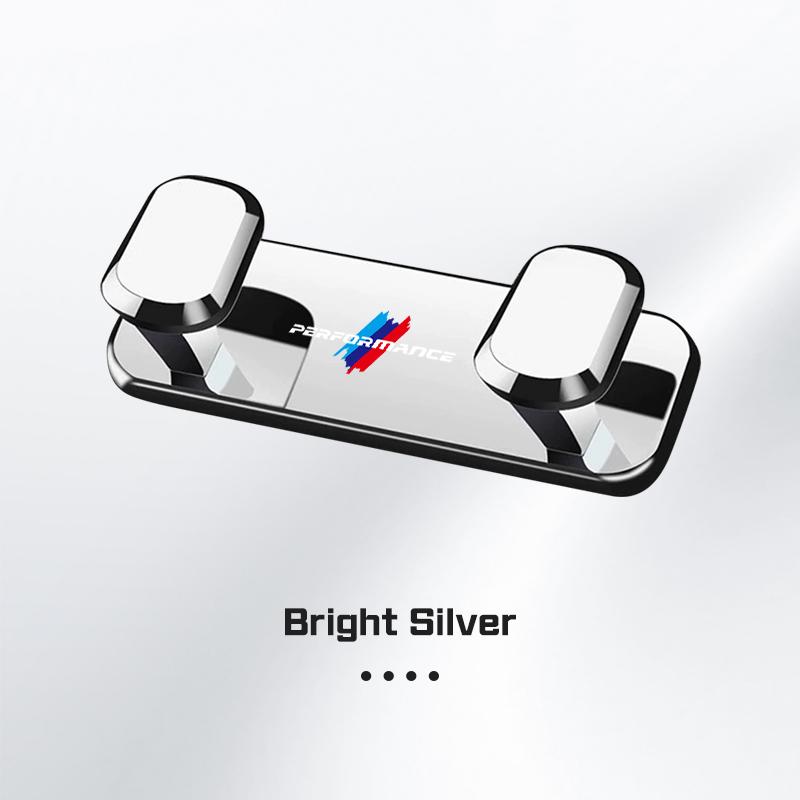 EBGU9 Adhesive Car Dashboard Hook For BMW X1 X3 X5 X6 X7 1 3 5 6 7 Series E70 E91 E87 F40 F48 G20 G30 Alloy Vehicle Hook Hanger Keys