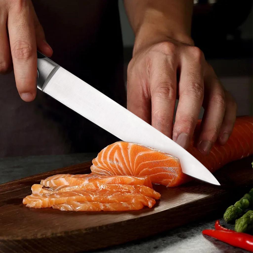 Sharp Stainless Steel Fruit Knife Chef Knife Cheese Slicing Knife Kitchen Tool