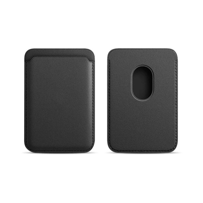 Для Magsafe Прочный Магнитный Держатель для Карт Чехол Для iPhone 17 Pro Max 17 Air 16 15 14 Plus 13 12 11 Телефон Кожаный Кошелек Сумка Чехол