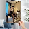 Металлическое Настенное Искусство с Фотографией Элегантной Женщины Рамка для Декора Дома и Офиса