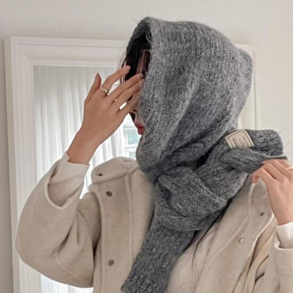 New Arrivals Open Run Women Long Scarf Solid Color Simple