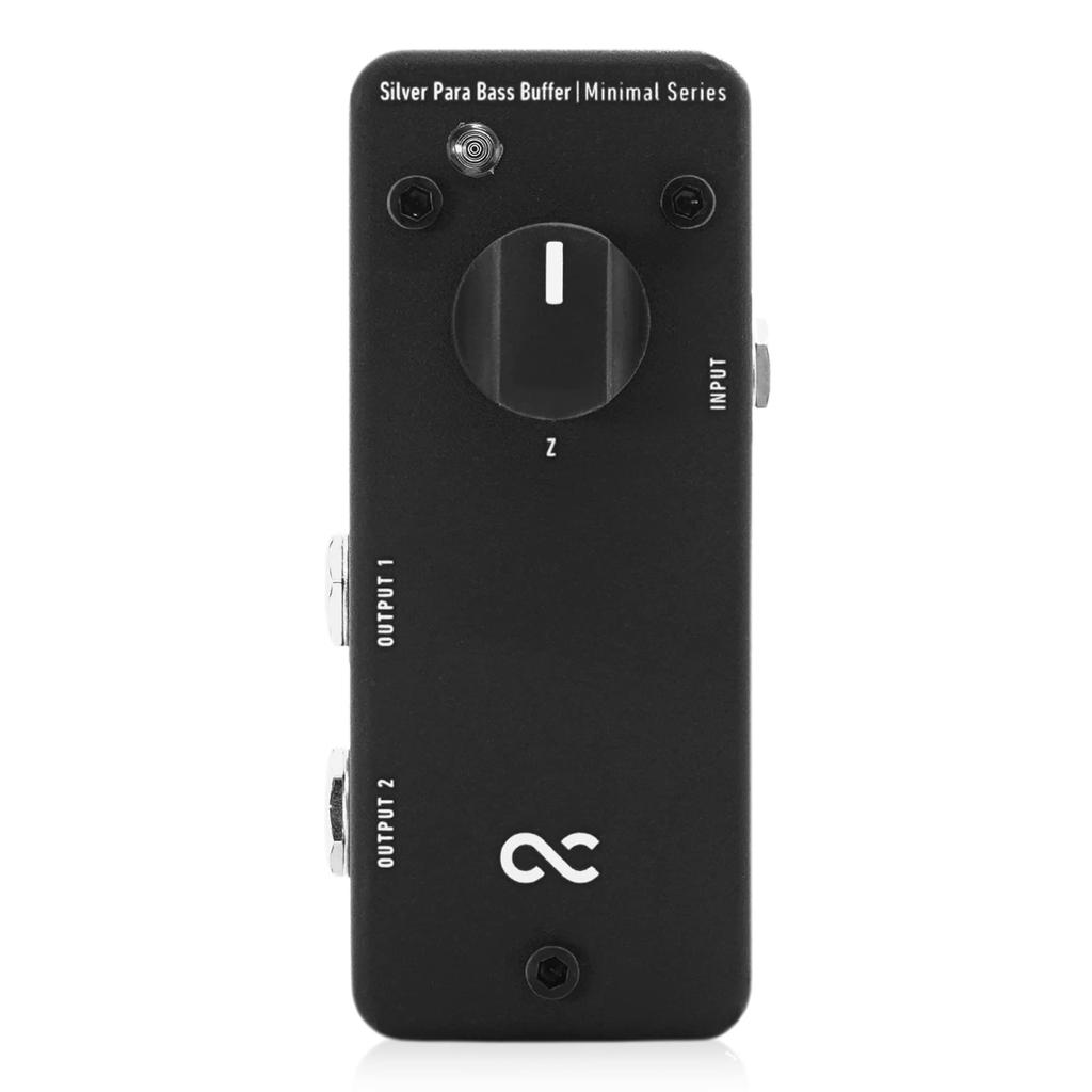 One Control Minimal Series Silver Para Bass Buffer Bass Buffer Effector