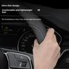 AAAKM1 Leather Car Steering Wheel Cover for Honda CRV Ridgeline HRV Prologue Civic URV Accord ZRV CRV WRV BRV Auto Interior Accessories