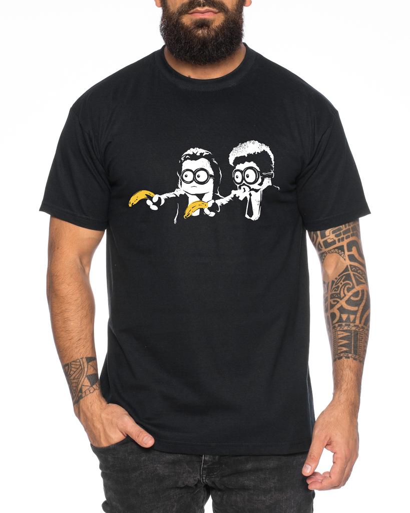Pulp Banana Mens T-Shirt Cool Fiction Funny Fun Shirt-