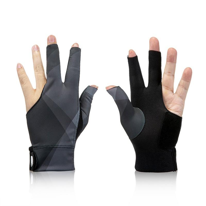 High Elastic Non-slip Breathable 3-Finger Billiards Glove Snooker Cue Sports