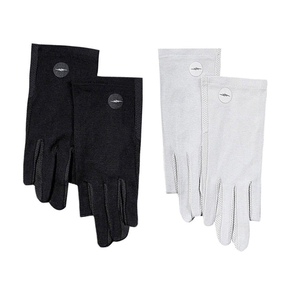 Elastic Sun Protection Gloves Thin Cycling Driving Gloves Summer Sunscreen Gloves Sports