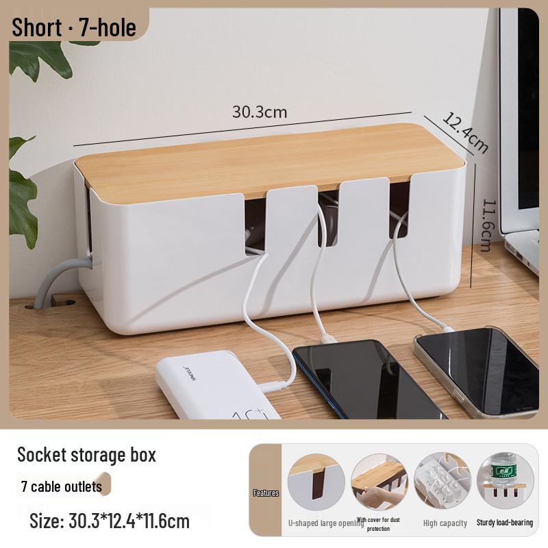 Золотой кошачий удлинитель и коробка для организации кабелей