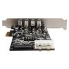 TXI058 Desktop Computer 4 USB3.0 PCI Express Card Adapter 4x5G PCI-E To USB3.0 Expansion Card