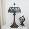 Bohemian Style Bedside Table Lamp Handmade Stained Glass Reading Lamp for Bed Christmas Decoration Light