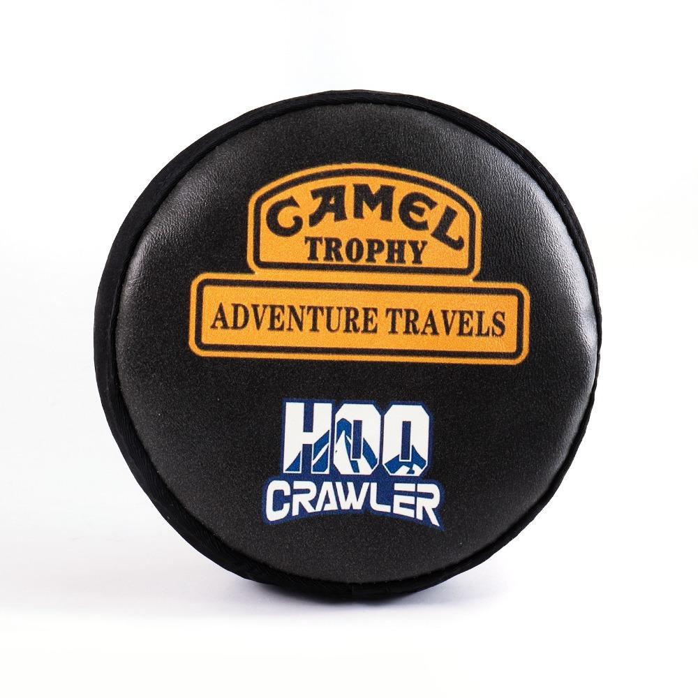 1/10 RC Spare Tire Cover Fits 1.9" 115-130mm Leather Anti Dust Cover for TRX4 D90 SCX10 FCX10 Capra GEN8 RC Crawler