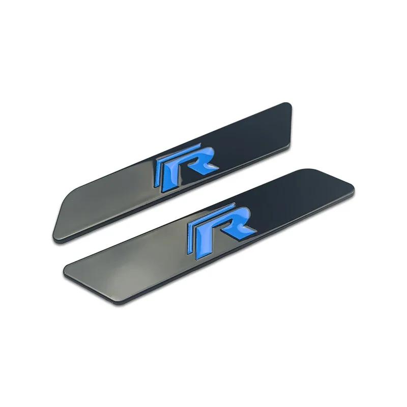 AABIO1 3D Metal for VW Volkswagen Golf Polo Tiguan Passat Bora Jetta Touran Caddy GTI T-Roc Car Side Fender Emblem Sticker Trunk Badge