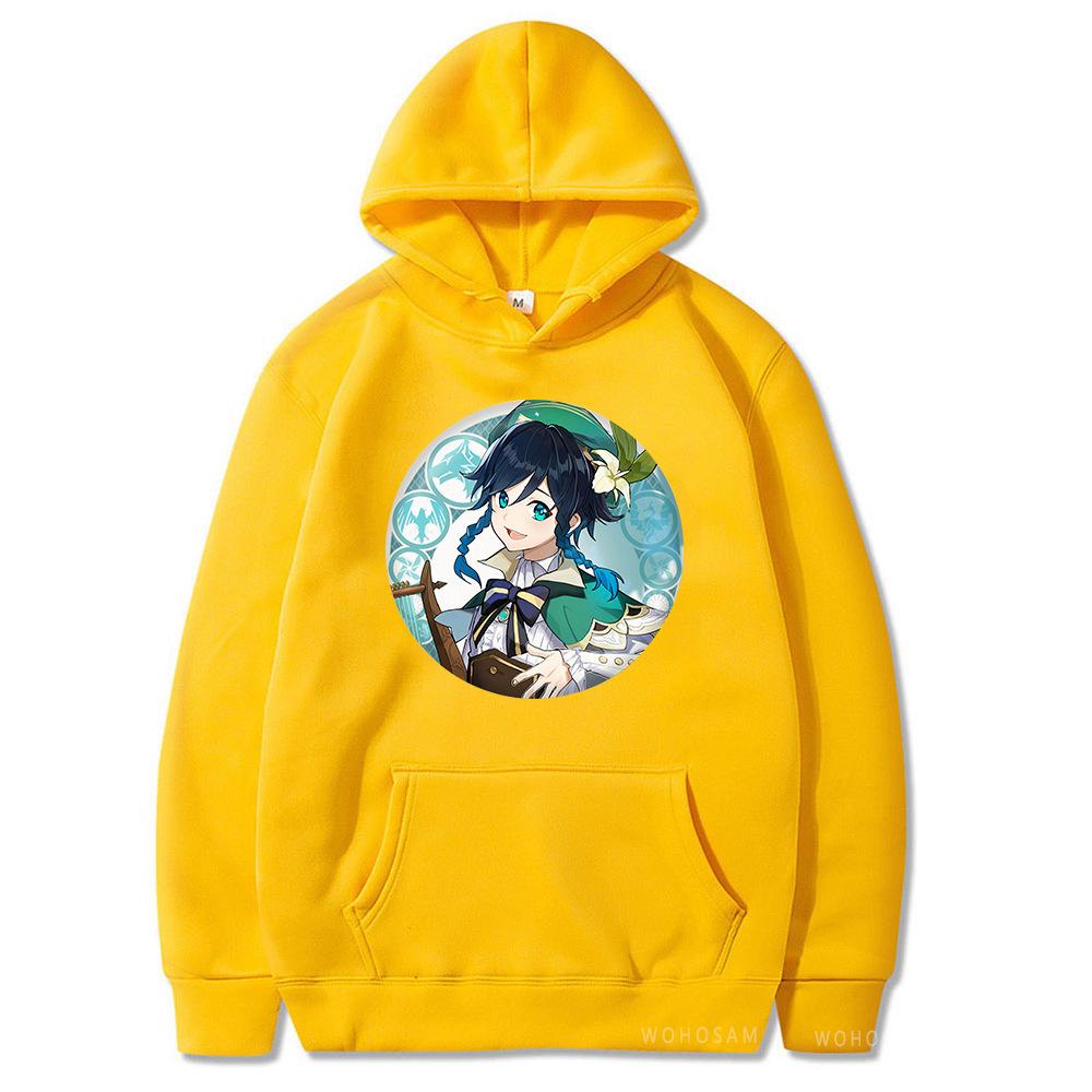 Популярные Игры Аватар Худи Мужское и Женское Харадзюку Оверсайз Пуловер Уличная Одежда Унисекс Осенне-Зимний Свитер