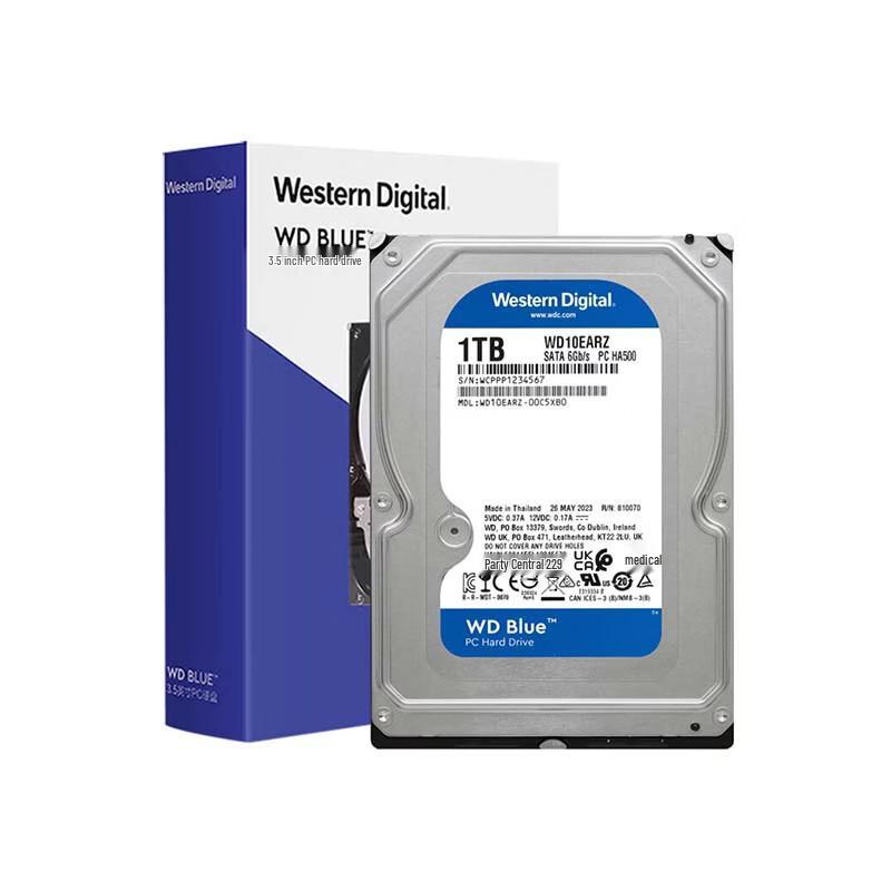 WD Синий настольный жесткий диск на 1 ТБ