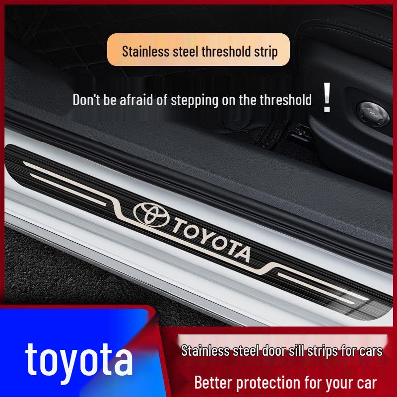 Защитные накладки на пороги для Toyota Levin, Camry, Corolla, Avalon